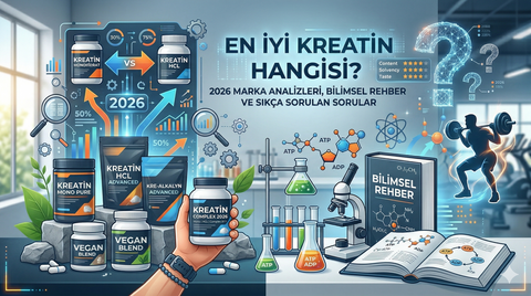 En İyi Kreatin Hangisi? 2026 Marka Analizleri, Bilimsel Rehber ve Sıkça Sorulan Sorular