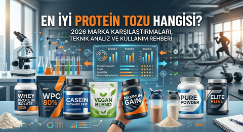 En İyi Protein Tozu Hangisi? 2026 Marka Karşılaştırmaları, Teknik Analiz ve Kullanım Rehberi