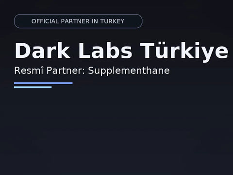 Dark Labs Türkiye Resmî Partneri Supplementhane — Orijinal Ürünler