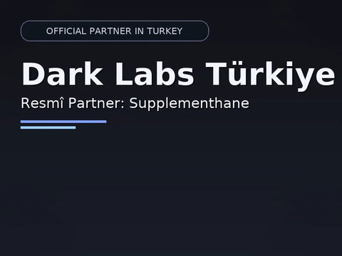 Dark Labs Türkiye Resmî Partneri Supplementhane — Orijinal Ürünler - Supplementhane