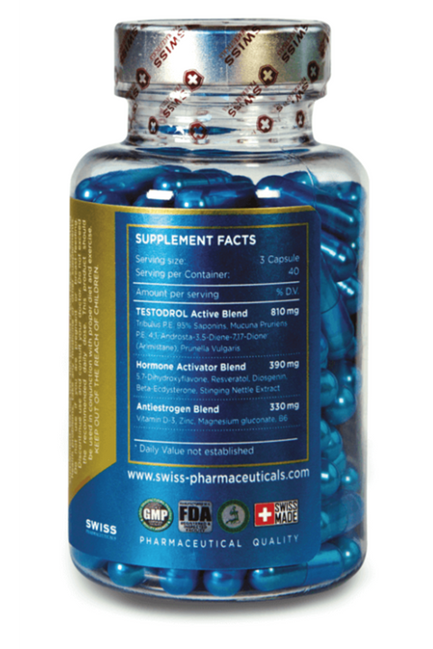 SWİSS TESTODROL testo booster Pct 120 Kapsül