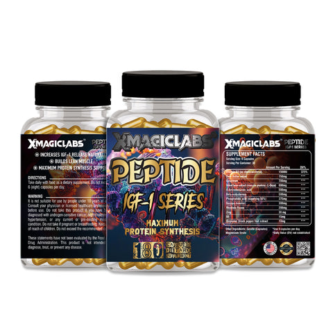XMAGICLABS IGF1(igf1)+Beta ecdysterone+Bacopa+D3 GH 180 Kapsül