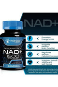 Wellnees Labs NAD + Resveratrol 1500 mg 90 Kapsül