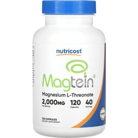 Nutricost Magnesium L-Threonate As Magtein 2000 Mg 120 Caps