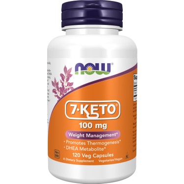 Now 7-Keto Dhea 100 mg 120 Kapsül