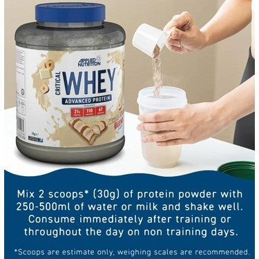 Applied Nutrition Critical Whey Protein 2000 Gr White Choco Bueno