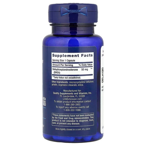 Life Extension Dhea 50 mg 60 Capsul