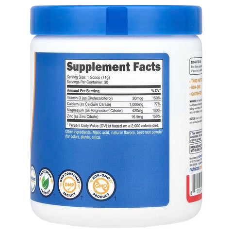 Nutricost, Calcium Magnesium & Zinc With Vitamin D3 - 336 Gram