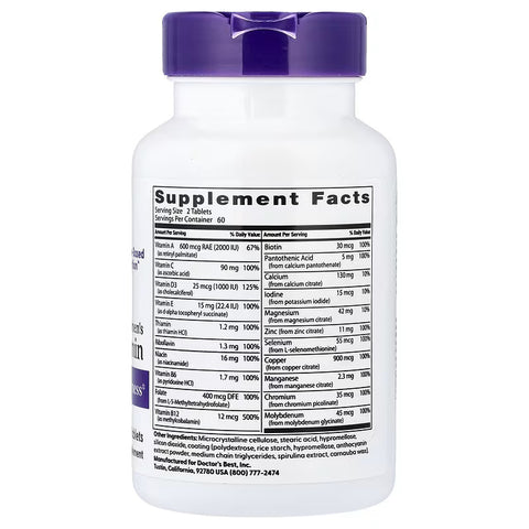 Doctor's Best Women's Vitamin MultiVitamin 120 Tablets