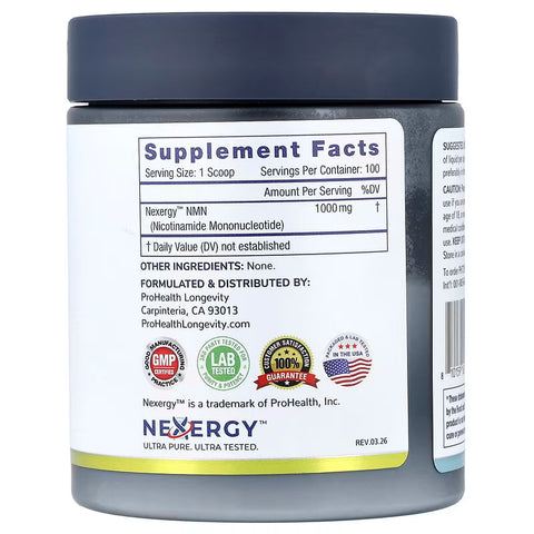 ProHealth Longevity Essentials NMN Powder 100 g