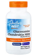 Doctor's Best Glucosamine Chondroitin MSM + Hyaluronic Acid With OptiMSM BioCell Collagen 150 Veggie Caps