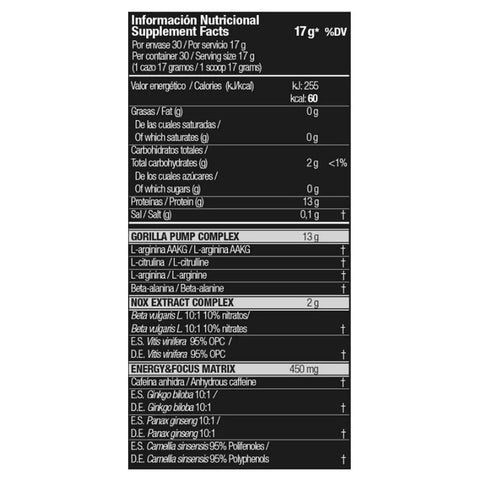 ZOOMAD LABS MOONS TRUCK PREWORKOUT - 510 GR