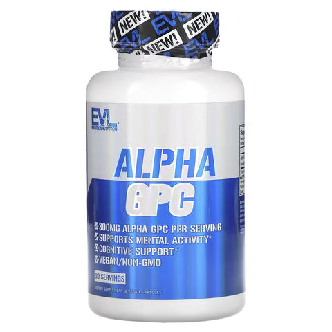EVLution Nutrition Alpha GPC 60 Kapsül