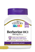 21st Century Berberine HCI Glucose Support 60 Vegetarian Capsules