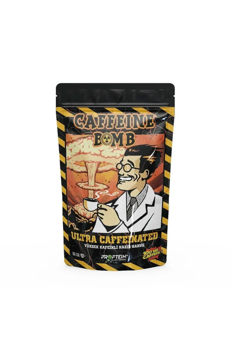 Pump Caffeine Bomb 60gr - 30 Servis 100 gram caffeine (Sporcu Fitnes Kahvesi)