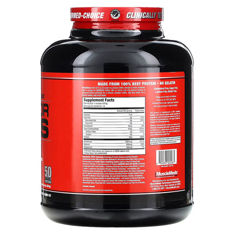 MuscleMeds Carnivor Mass Beef Protein İsolate Gainer 2674 Gr
