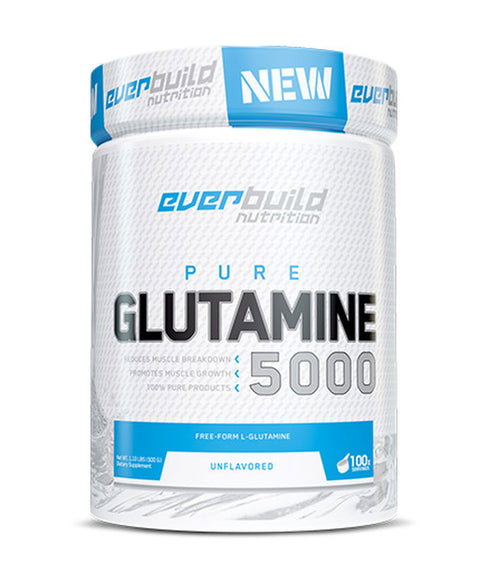 EVERBUİLD Glutamine 5000 / 500g. - 100 servis