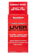 MuscleMeds Liver Detox & Defend Asparagus Nac Milk Thistle - 120 Caps