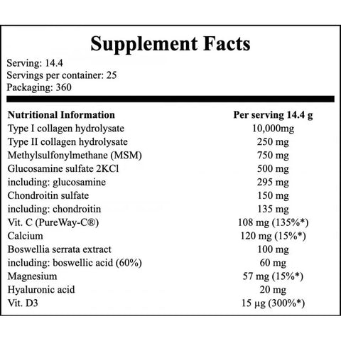 Olimp Flex Xplode Glucosamine Msm Collagen 360 g