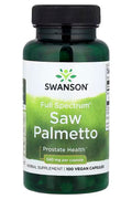 Swanson Full Saw Palmetto Prostate Health 540 mg 100 Vegan Caps