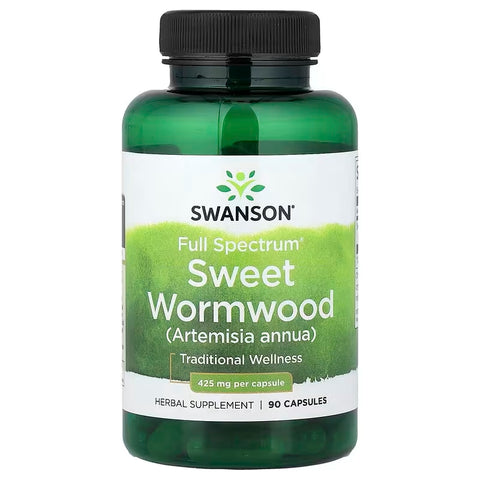 Swanson Full Sweet Wormwood Artemisia Artemisin Tatlı pelin otu 425 mg 90 Caps