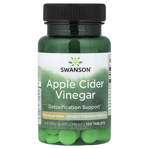 Swanson Apple Cider Vinegar Detoxification Support 200 mg 120 Tablets