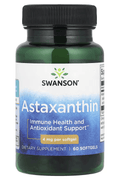 Swanson Astaxanthin Immune Health and Antioxidant Support 4 mg 60 Softgels