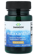 Swanson Astaxanthin Immune Health and Antioxidant Support 8 mg 30 Softgels