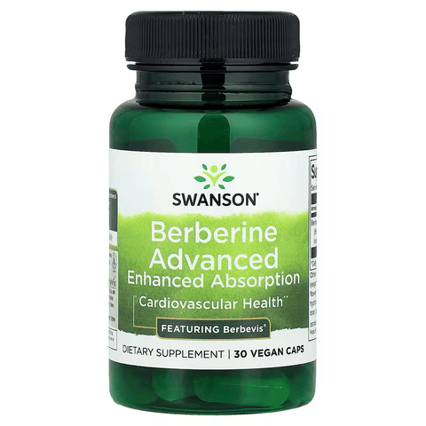 Swanson Berberine Advanced Enhanced Absorption 30 Vegan Caps