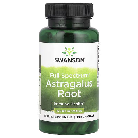 Swanson Astragalus Root 470 mg 100 Caps