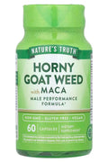 Nature's Truth Horny Goat Weed with Maca Tribulus Male Performance 60 Caps