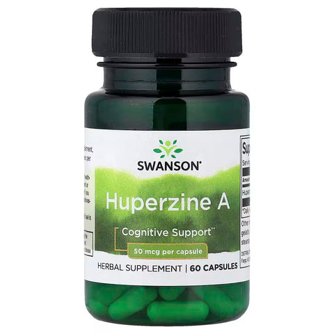 Swanson Huperzine A Brain & Cognitive 50 mcg 60 Capsul