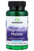 Swanson Magnesium Malate Bone Health 1,000 mg 60 Vegan Tablets