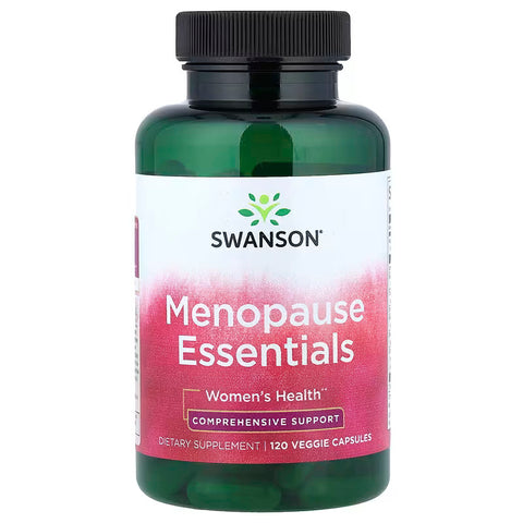 Swanson Menopause Essentials Support Women's Health 120 Veggie Capsules