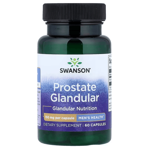Swanson Prostate Glandular Men's Health 150 mg 60 Capsules
