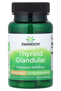 Swanson Thyroid Glandular 200 mg 60 Capsules