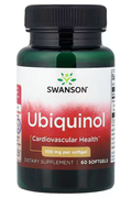 Swanson Kaneka Ubiquinol Coenzyme Q10 100 mg 60 Softgels
