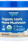 Nutricost Organic Lion's Mane Mushroom Brain & Cognitive 113 g