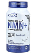 Nutri, NMN+ Nicotinamide Mononucleotide Brain Health 60 Vegan Capsules