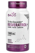 Nutri, Resveratrol+ Antioxidants 60 Vegan Capsules