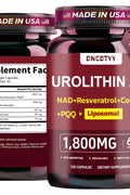 DNCDTYY Lipossomal Urolithin A NAD NMN ALTERNATIVE Resveratrol Coq10 PQQ 120 Caps