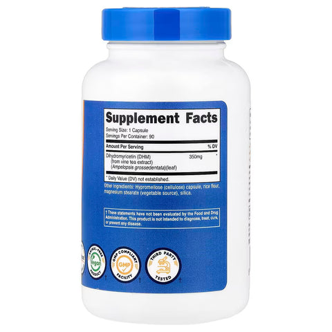Nutricost DHM Dihydromyricetin Antioxidants 350 mg 90 Capsules