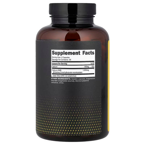 Primaforce HMB B-Hydroxy B-Methylbutyrate 1000 mg 180 Capsul