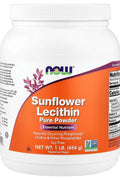 NOW Foods Sunflower Lecithin Phospholipids Potassium & Phosphatidyl Choline Inositol 454 g