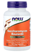 NOW Foods Saccharomyces Boulardii Probiotics 5 Billion CFU 120 Veg Capsules