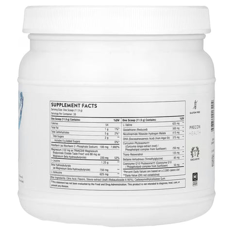 Thorne SynaQuell+ Brain/Nerves Glutathione , Magnesium , Trans-Resveratrol 357 g