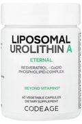 Codeage Liposomal Urolithin A Resveratrol CoQ10 Phospholipid 60 Caps