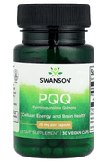 Swanson PQQ Pyrroloquinoline Quinone Brain & Cognitive 20 mg, 30 Vegan Caps