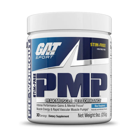 GAT PMP without STM Peak Muscle Performance Agmatine sulfate Nox Pump Preworkout