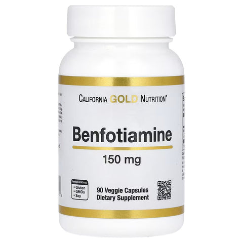 California Gold Nutrition B1 Benfotiamine 150 Mg - 90 vegan Kapsül